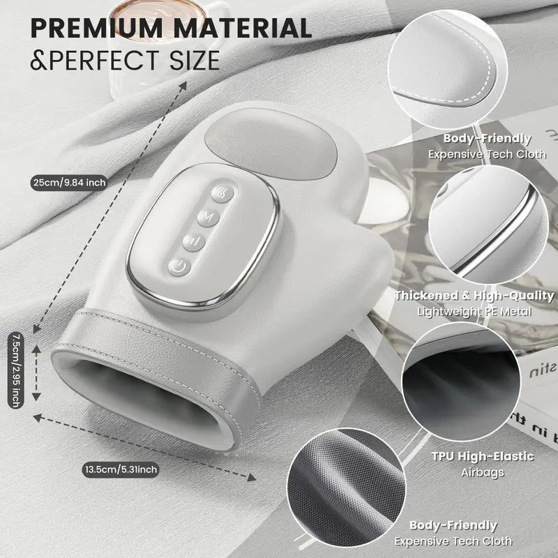 RelaxiHand™ Heated & Compression Electric Massager